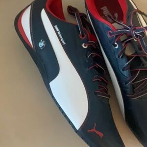 NEW PUMA X BMW MOTORSPORT SNEAKERS BLUE WHITE RED MENS 10.5 eu 44, from Italy